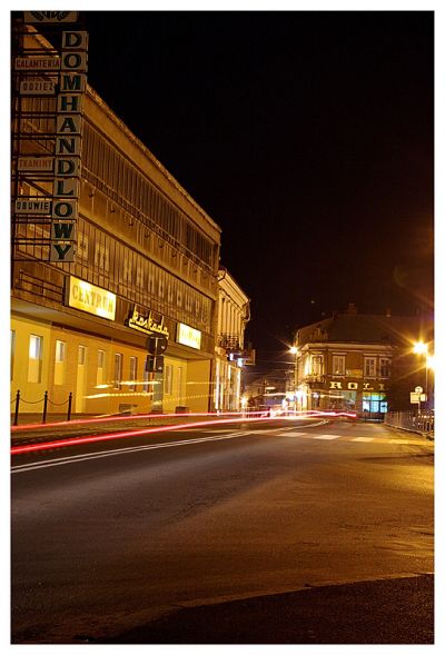 Strzyżów nocą