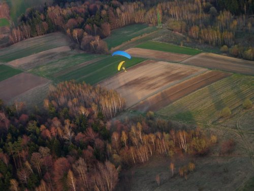 Złota jesień w Strzyżowie