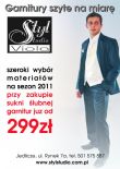 Garnitury Szyte na Miare!Stylstudio!