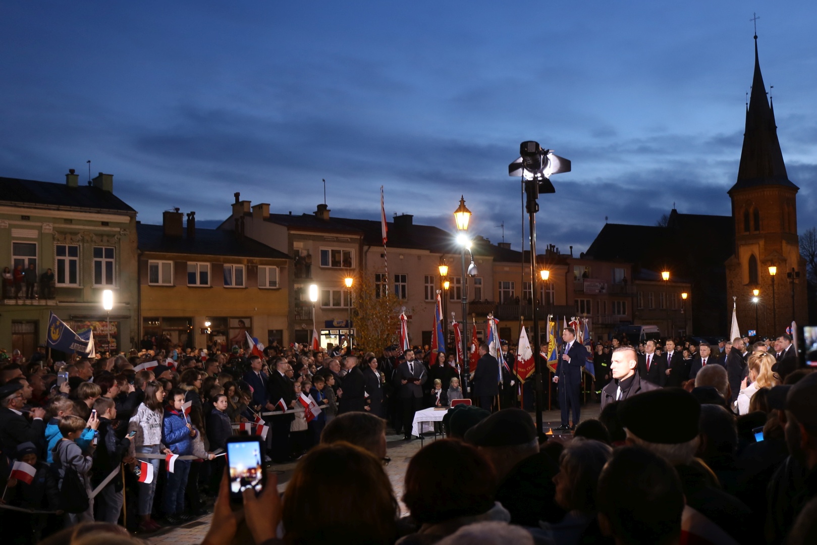 Prezydent w Strzyżowie