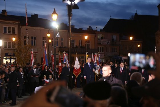 Galeria zdjęć z wizyty prezydenta Andrzeja Dudy w Strzyżowie