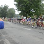 Przejazd wyścigu Tour de Pologne