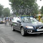 Przejazd wyścigu Tour de Pologne