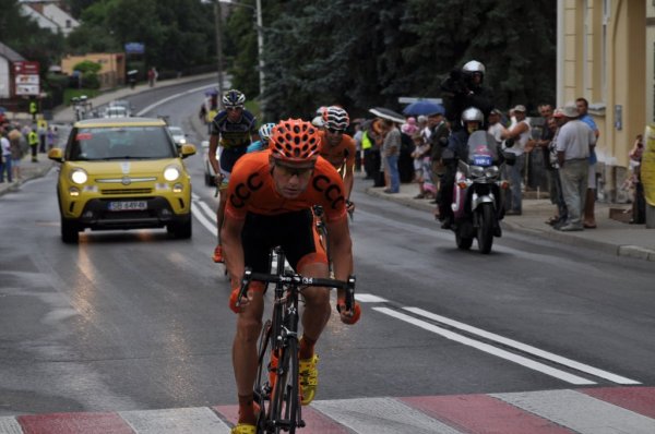 Tour de Pologne przez Strzyżow - fot. Tomasz Ciombor