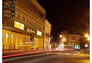 Strzyżów nocą