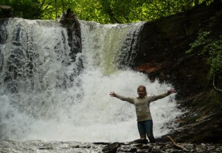 Podkarpacki wodospad