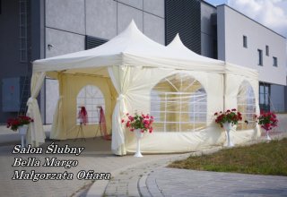 Namioty Mielec wynajem, namiot na ślub.