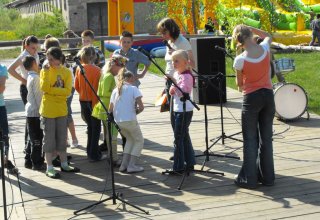 Zabawy w Stępinie 3 maj 2009