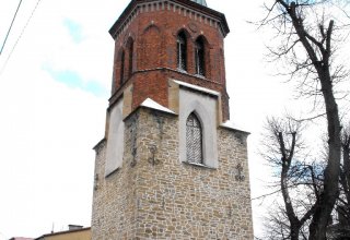 Wieża kościoła w Strzyżowie