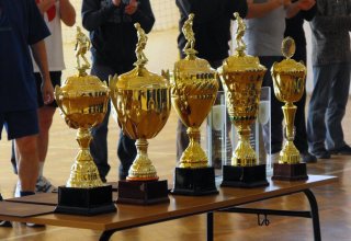 Samorządowy Turniej Halowej Piłki Nożnej Rozdanie nagród 