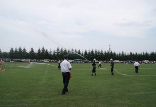 Zdjęcia z zawodów strażackich w Wiśniowej