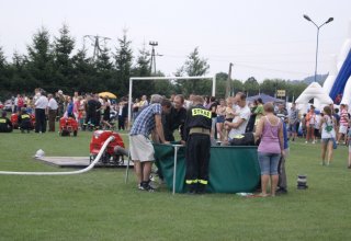 Zdjęcia z zawodów strażackich w Wiśniowej