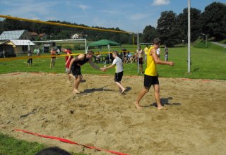 Otwarty Gminny Turniej Piłki Siatkowej Plażowej. Siatkówka plażowa na wysokim powiomie.