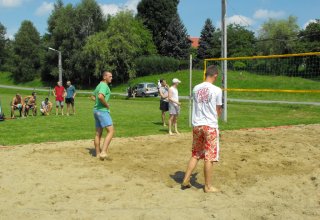Otwarty Gminny Turniej Piłki Siatkowej Plażowej. Siatkówka plażowa na wysokim powiomie.