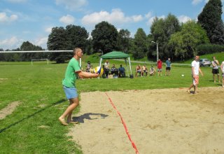 Otwarty Gminny Turniej Piłki Siatkowej Plażowej. Siatkówka plażowa na wysokim powiomie.