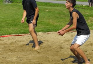 Otwarty Gminny Turniej Piłki Siatkowej Plażowej. Siatkówka plażowa na wysokim powiomie.