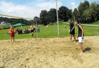 Otwarty Gminny Turniej Piłki Siatkowej Plażowej. Siatkówka plażowa na wysokim powiomie.