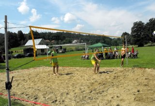 Otwarty Gminny Turniej Piłki Siatkowej Plażowej. Siatkówka plażowa na wysokim powiomie.