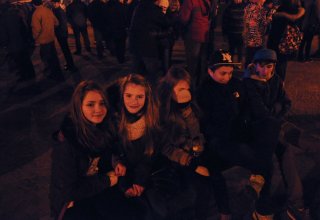 Zdjęcia z Sylwestra na rynku w Strzyżowie