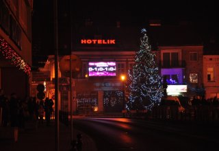 Zdjęcia z Sylwestra na rynku w Strzyżowie