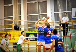 Fotorelacja z meczu piłki siatkowej Wisłka Strzyżów z drużyną z Sanoka. Fot. Tomasz Ciombor