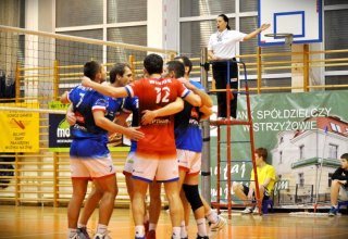 Fotorelacja z meczu piłki siatkowej Wisłka Strzyżów z drużyną z Sanoka. Fot. Tomasz Ciombor