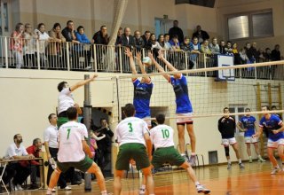 Fotorelacja z meczu piłki siatkowej Wisłka Strzyżów z drużyną z Sanoka. Fot. Tomasz Ciombor