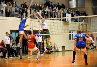 Fotorelacja z meczu piłki siatkowej Wisłka Strzyżów z drużyną z Sanoka. Fot. Tomasz Ciombor