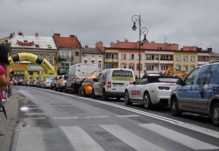 Tour de Pologne przez Strzyżow 