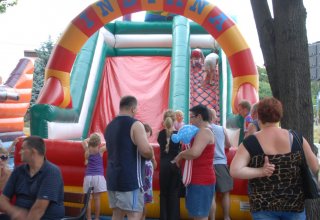 Przejazd wyścigu Tour de Pologne