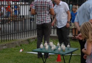 Przejazd wyścigu Tour de Pologne