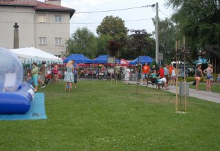 Przejazd wyścigu Tour de Pologne