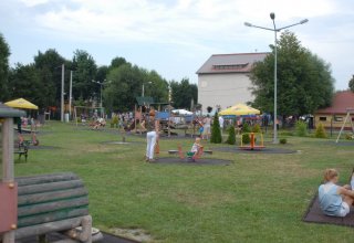 Przejazd wyścigu Tour de Pologne