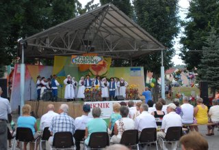 Przejazd wyścigu Tour de Pologne