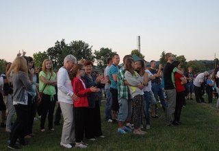 Przejazd wyścigu Tour de Pologne