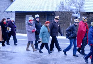 Zdjęcia z Orszaku Trzech Króli w Wiśniowej