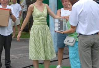 Przejazd wyścigu Tour de Pologne