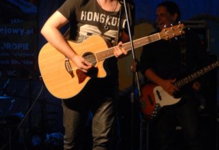 Przejazd wyścigu Tour de Pologne