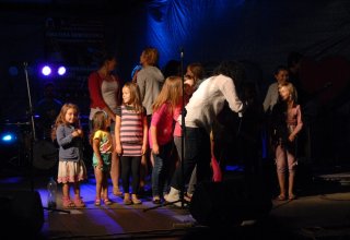 Przejazd wyścigu Tour de Pologne