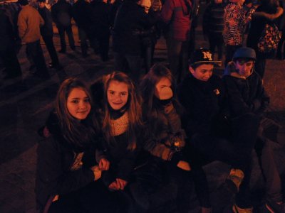 Zdjęcia z Sylwestra na rynku w Strzyżowie