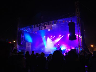 Zdjęcia z Sylwestra na rynku w Strzyżowie