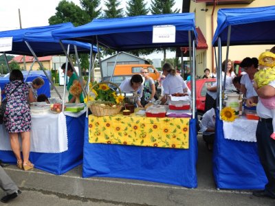Zdjęcia z Sylwestra na rynku w Strzyżowie