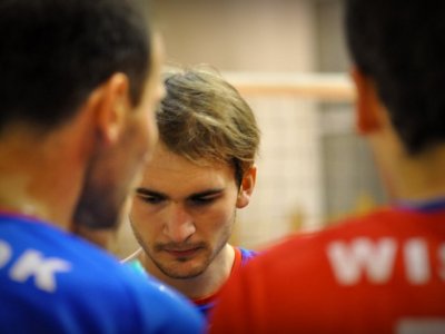 Fotorelacja z meczu piłki siatkowej Wisłka Strzyżów z drużyną z Sanoka. Fot. Tomasz Ciombor
