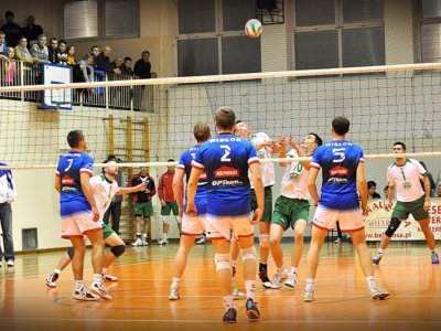 Fotorelacja z meczu piłki siatkowej Wisłka Strzyżów z drużyną z Sanoka. Fot. Tomasz Ciombor