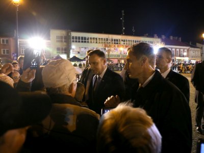 Galeria zdjęć z wizyty prezydenta Andrzeja Dudy w Strzyżowie