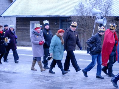 Zdjęcia z Orszaku Trzech Króli w Wiśniowej
