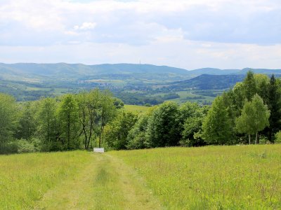działki widokowe na wzgórzu Kamieniec-Lutcza.