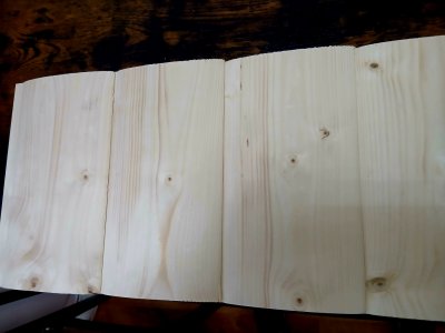 Deska elewacyjna półbal, świerk europejski/skandynawski. MOŻLIWY TRANSPORT