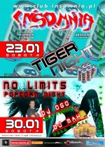 TIGER NIGHT i NO LIMITS Popcorn Night w Insomnia Brzostek