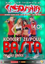 Koncert zespołu BASTA w Insomnia Brzostek